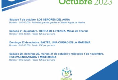 PROGRAMACIÓN OCTUBRE 2023
